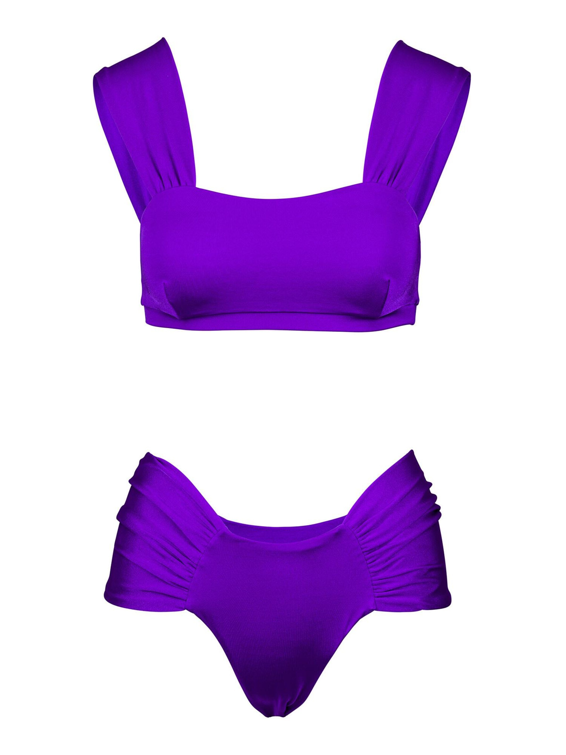 Kalaia Bikini 'Bralette Bikini' in Lila: voorkant