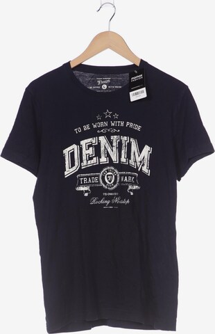 TOM TAILOR DENIM Shirt in L in Blue: front