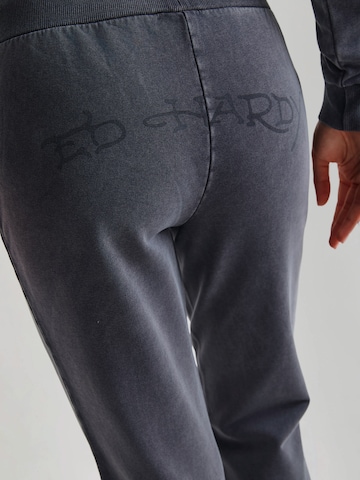 Bootcut Pantaloni de la Ed Hardy pe negru