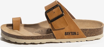 Bayton Pantolette 'CALIENTE' i beige: framsida