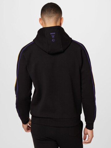 BOSS Orange Sweatshirt 'Bounce' in Schwarz