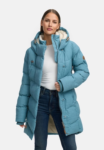 Ragwear Mantel 'Pavla' in Blau: Vorderseite