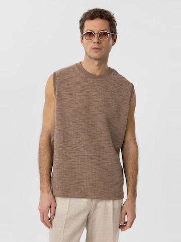 Antioch Shirt 'Alexandre' in Brown: front