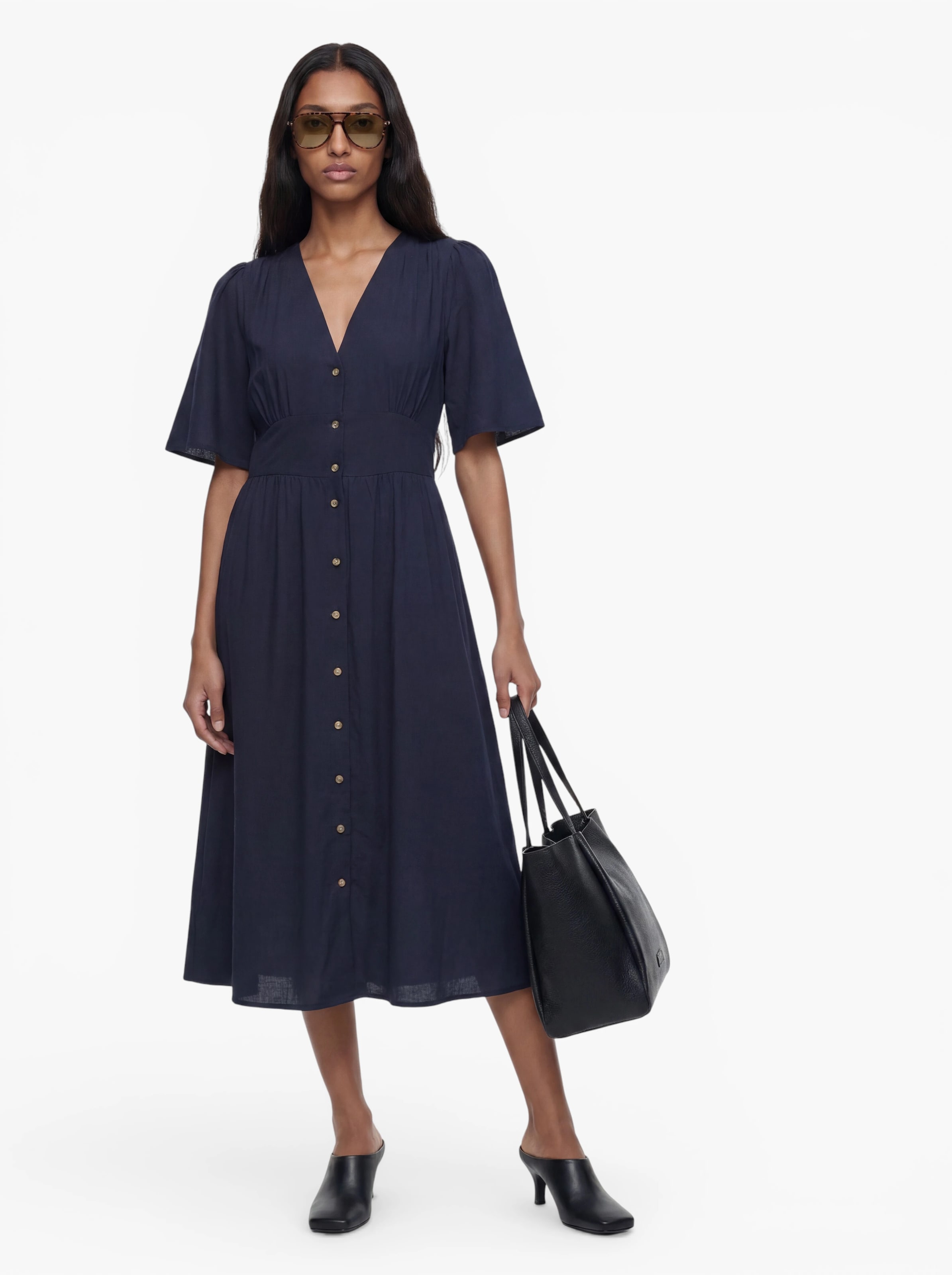 ONLY Kleid 'ONLTIZANA' in Blau