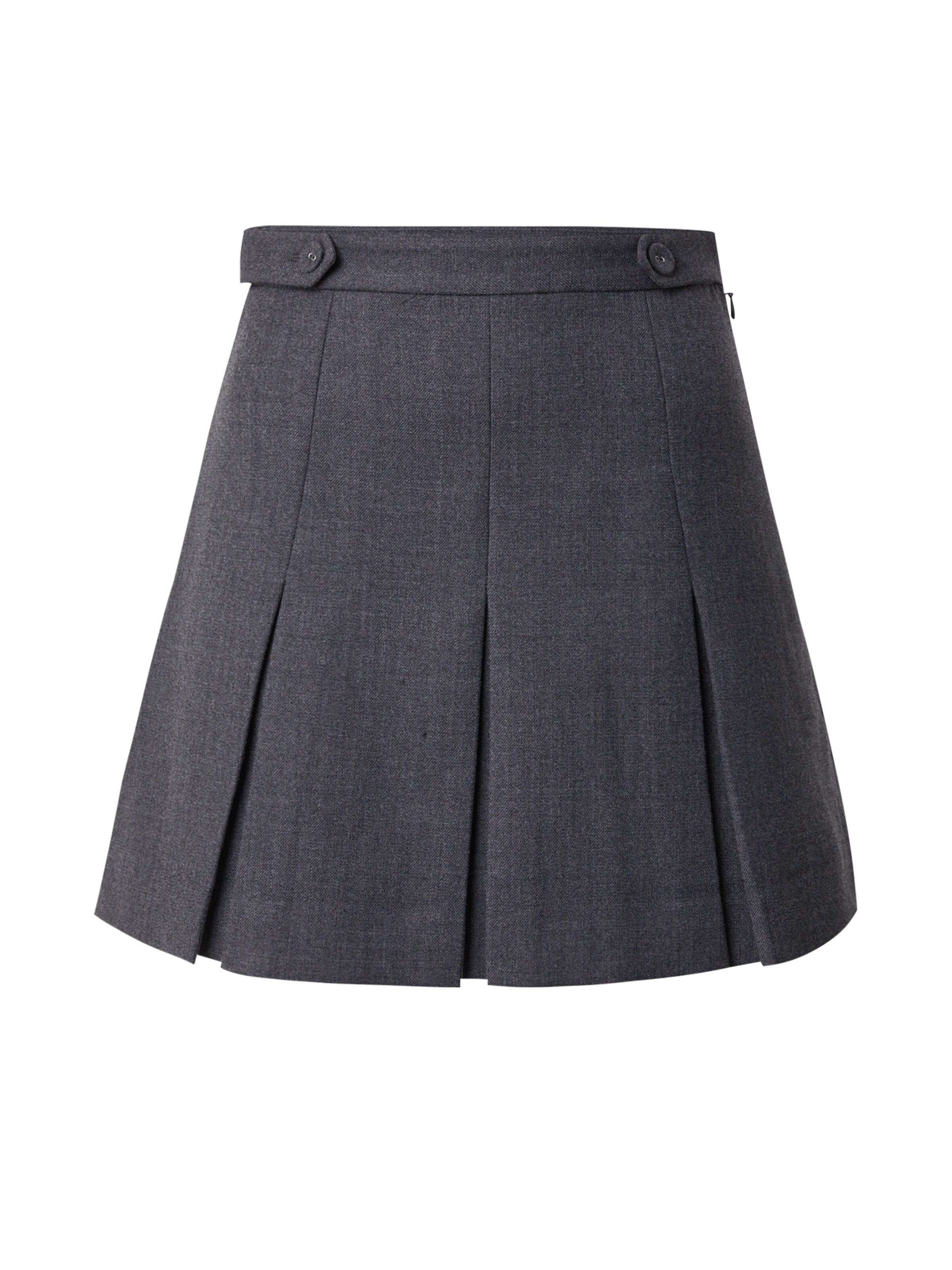 & Other Stories Skirt in Grey: front