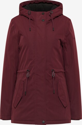 DreiMaster Klassik Winterparka in Rood: voorkant