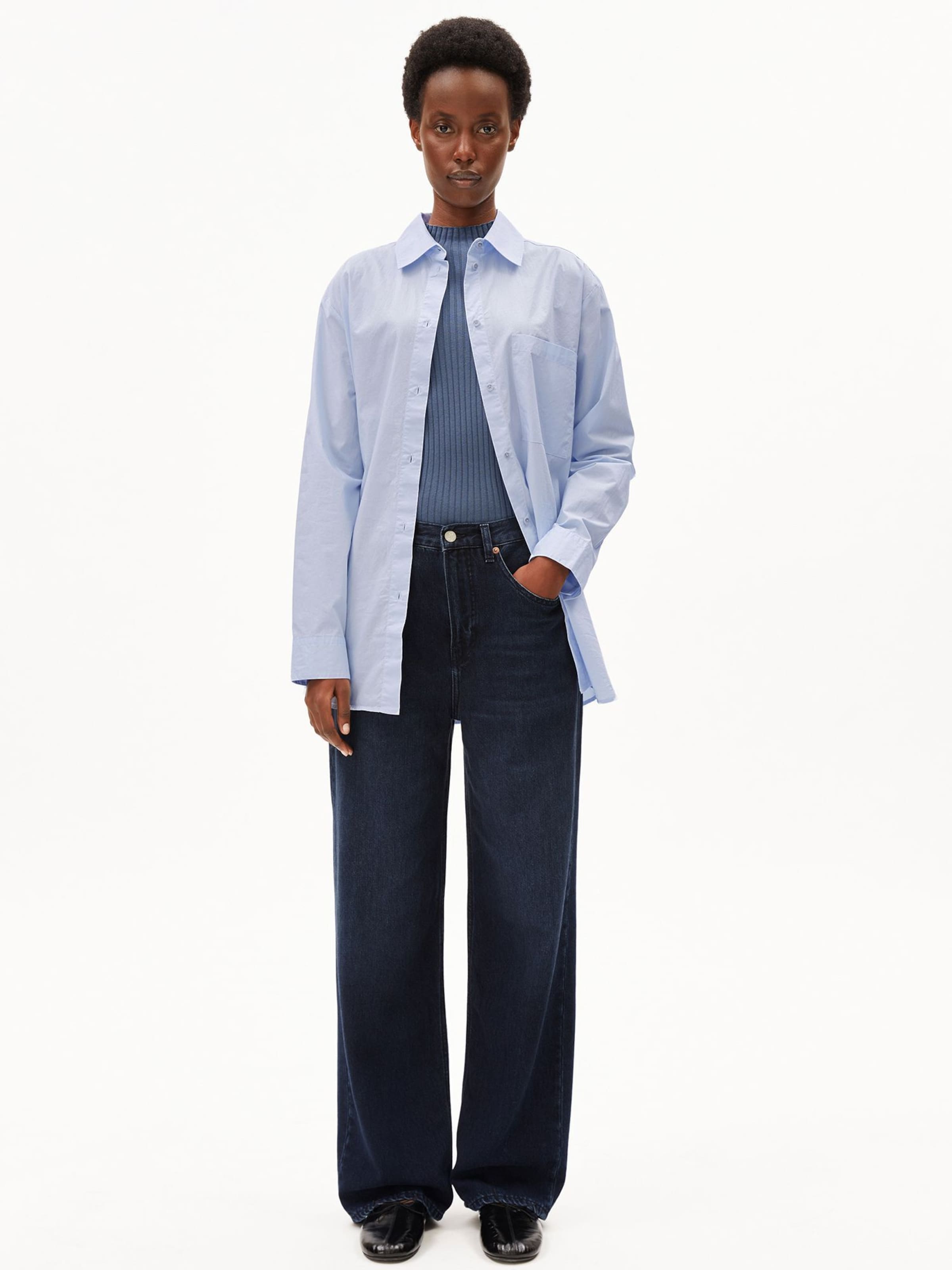 ARMEDANGELS Loosefit Jeans HAAYI in Blau: Vorderseite