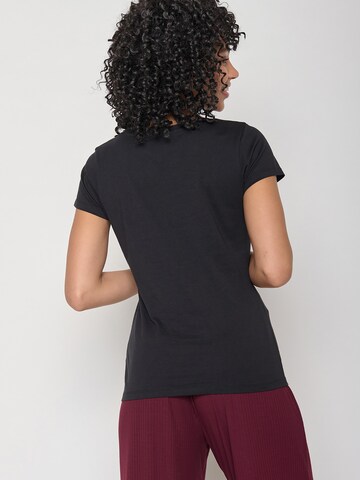 GREENBOMB Shirt 'Bike Mushrooms' in Black
