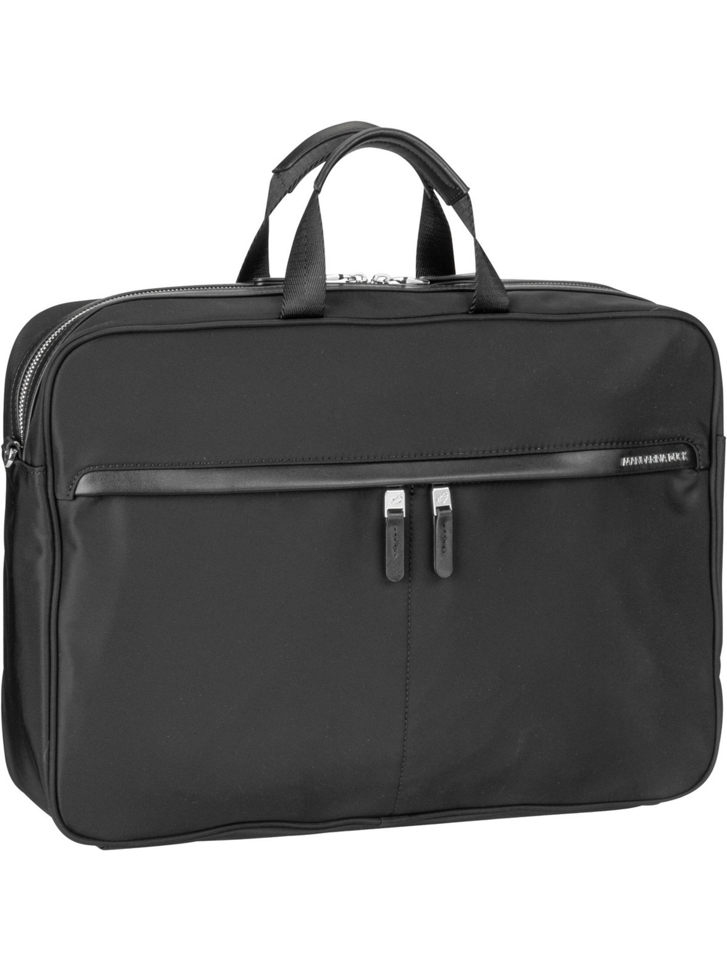 MANDARINA DUCK Document Bag ' Hunter ' in Black: front