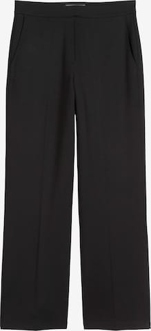 Loosefit Pantaloni con piega frontale di Marc O'Polo in nero: frontale