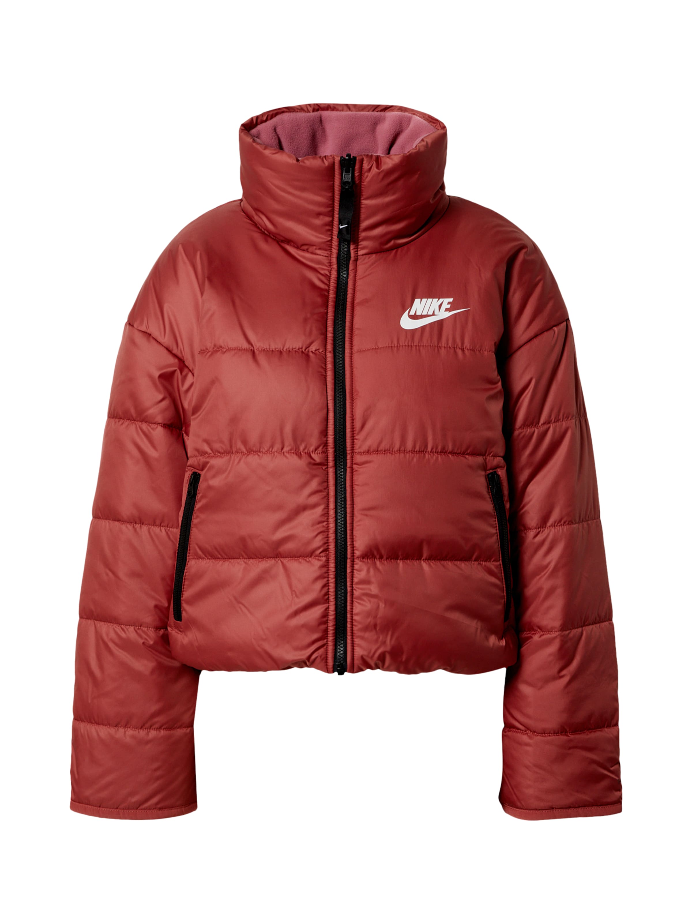 Nike Sportswear Χειμερινό μπουφάν σε καφέ: μπροστά