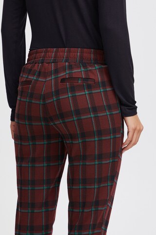 Regular Pantalon chino 'Ihkate' ICHI en rouge