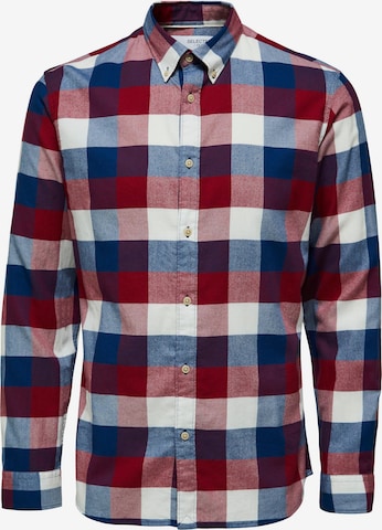 SELECTED HOMME Button Up Shirt in Mixed colours: front