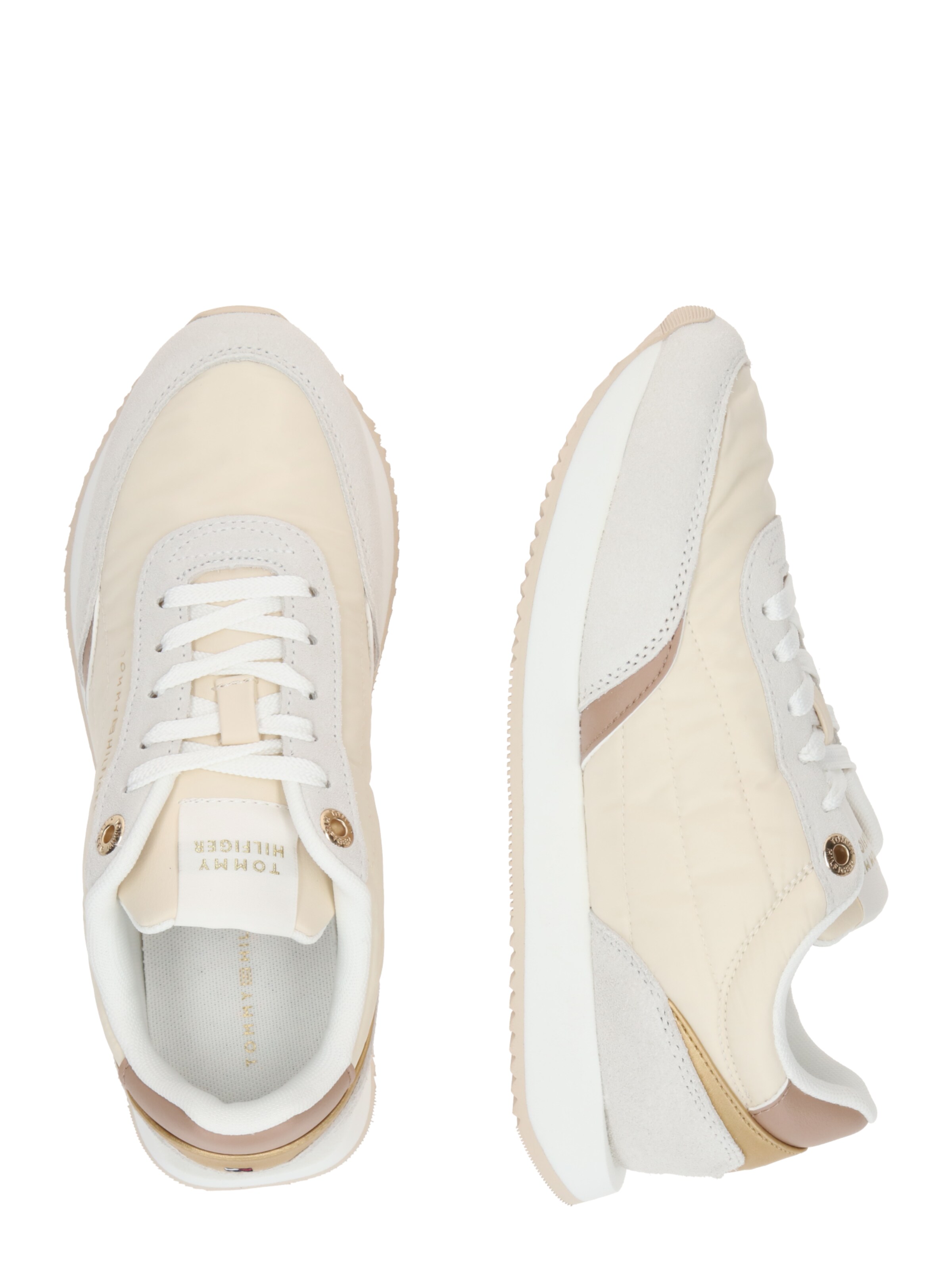 Baskets basses 'Essential' TOMMY HILFIGER en beige