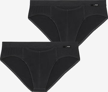 Slip ' Tencel Soft ' HOM en noir : devant