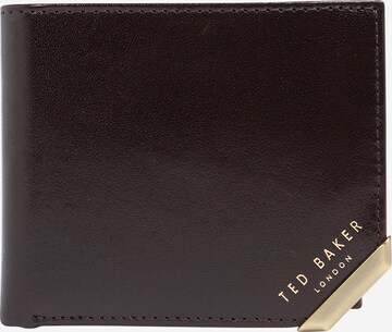 Ted Baker - Carteiras 'Korning' em castanho: frente