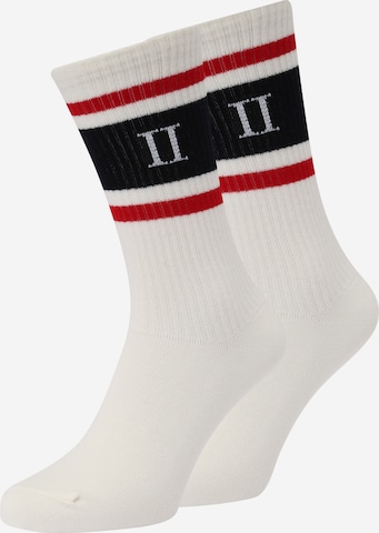 Les Deux Socks 'William' in White: front