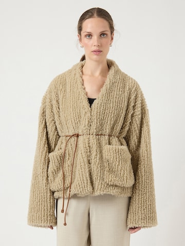 YAS Jacke in Beige: Vorderseite