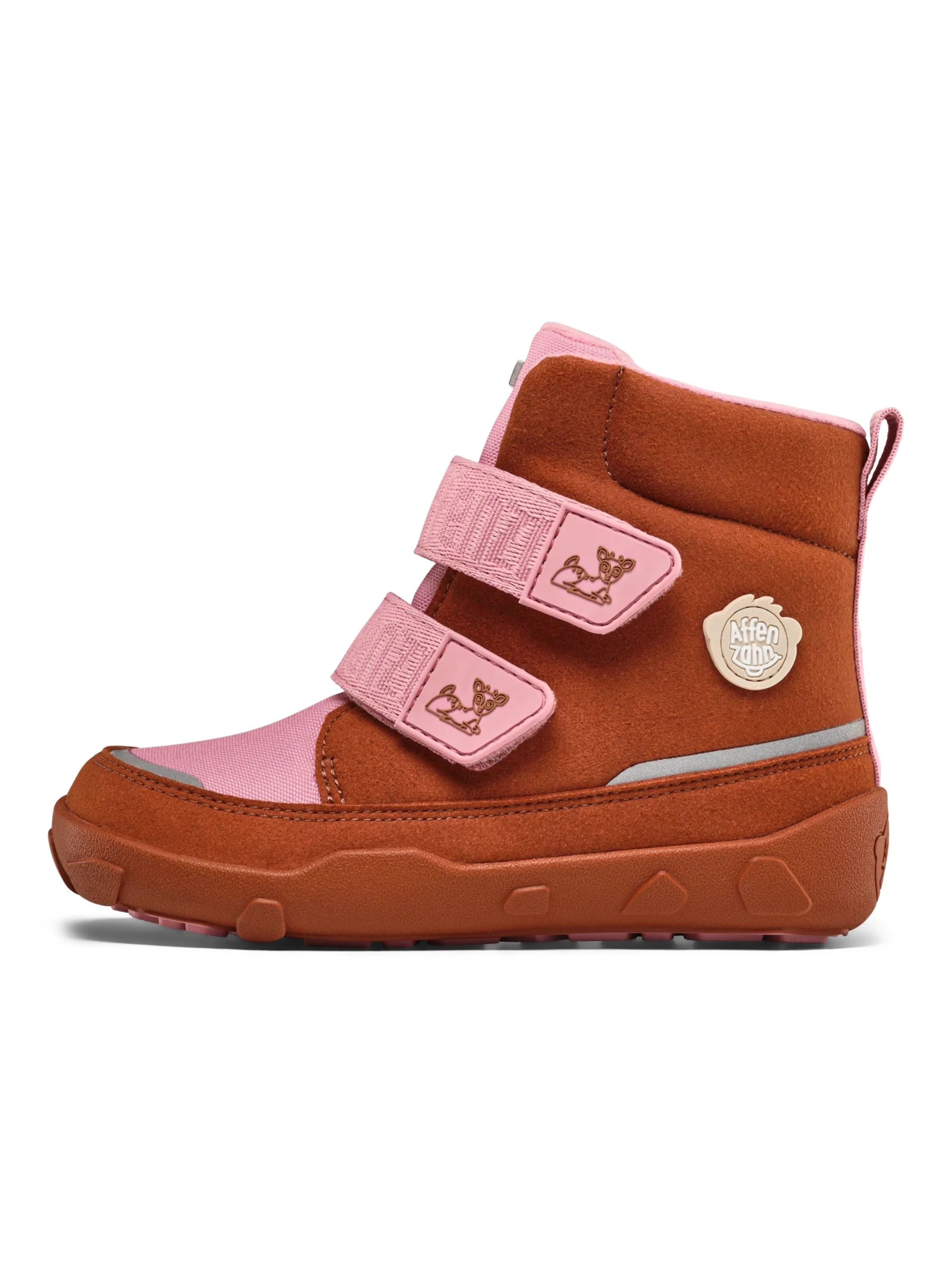 Affenzahn Boots 'Vegan Comfy Vegan Comfy' in Brown: front