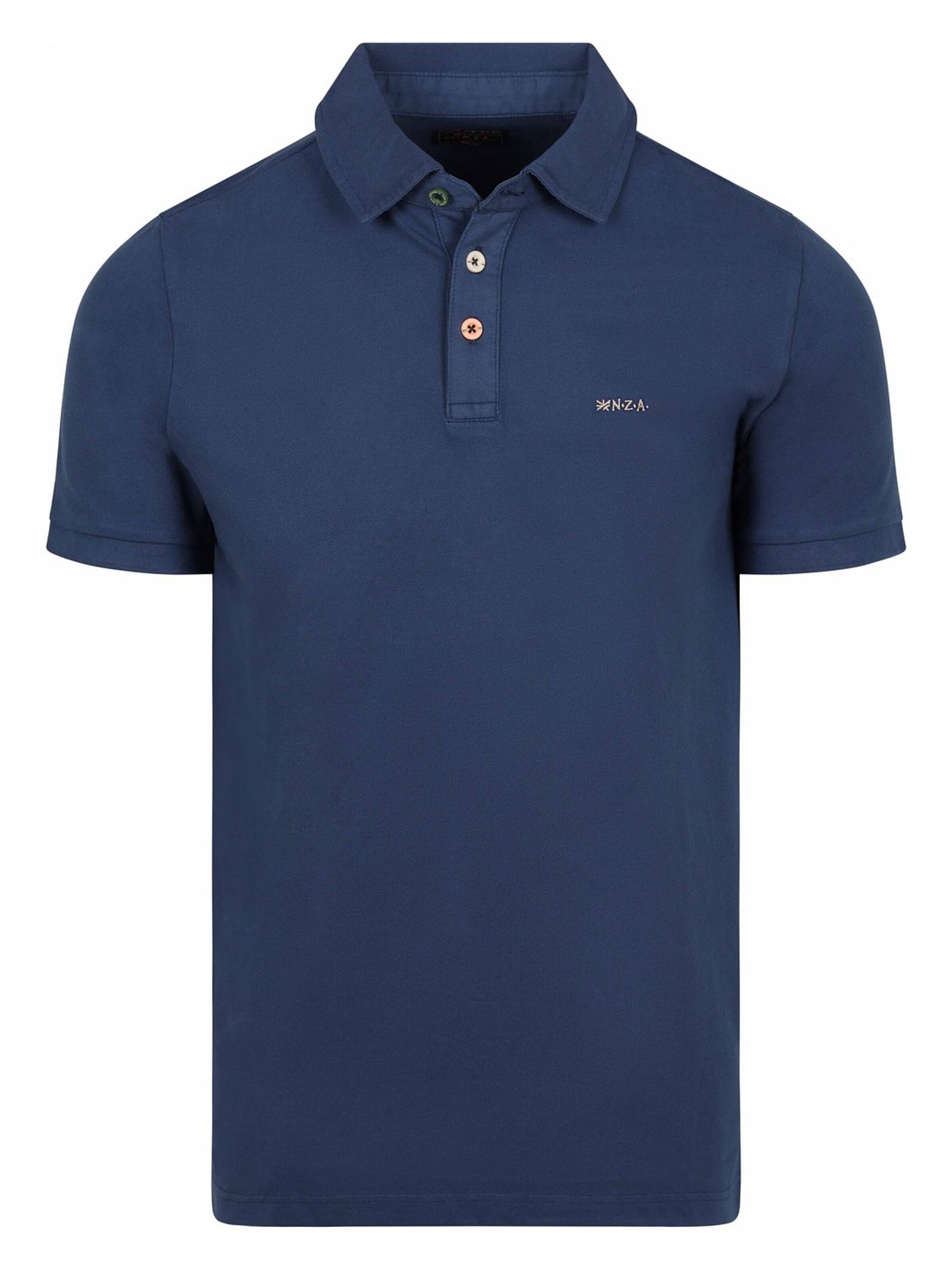 NZA New Zealand Auckland Shirt 'Peter' in Blauw: voorkant