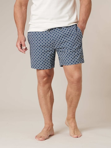 Deeluxe Zwemshorts 'Brasil' in Blauw: voorkant