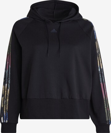 ADIDAS SPORTSWEAR Athletic Sweatshirt 'Aop ' in Black: front