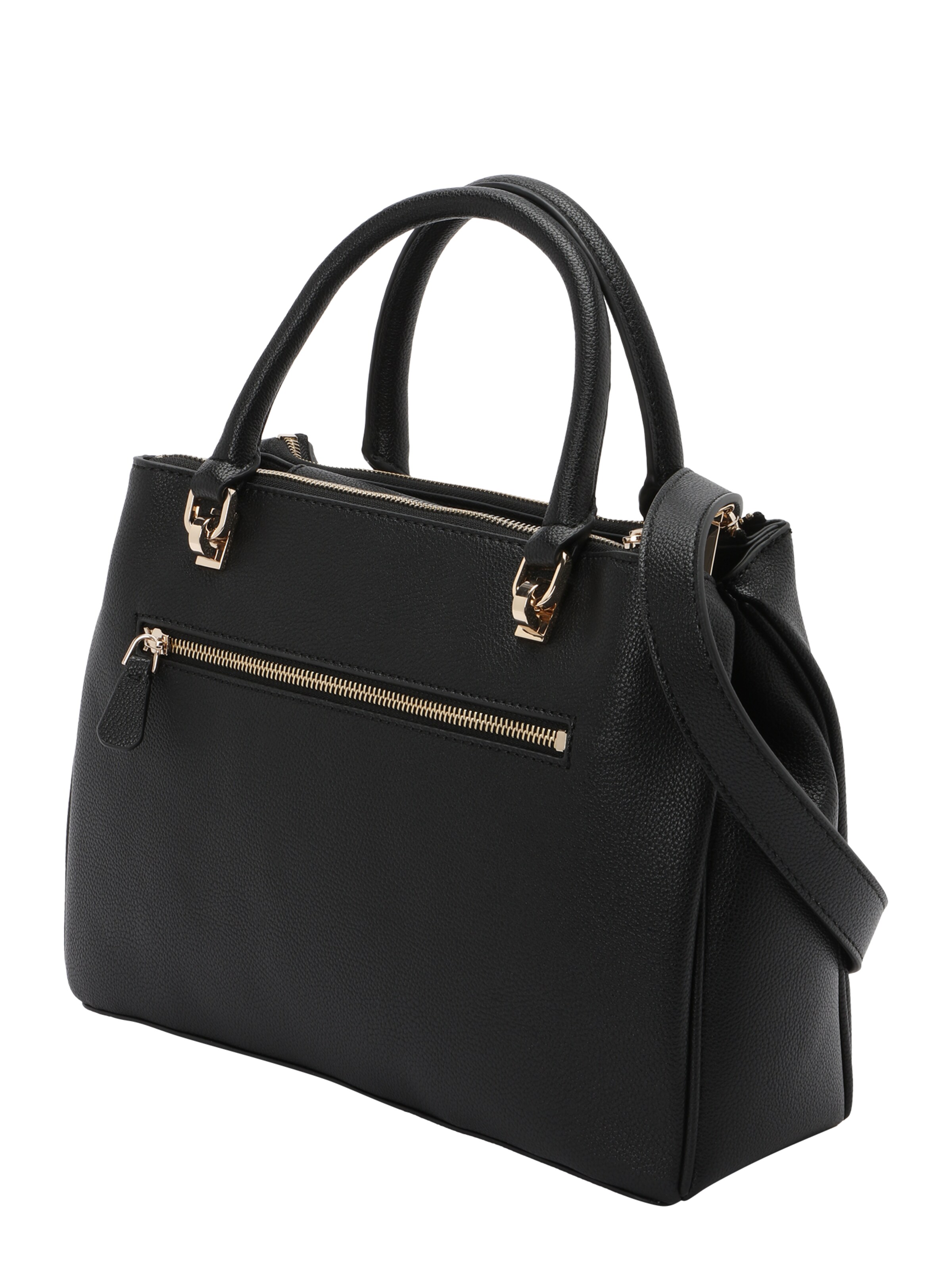 GUESS Kabelka 'CALEBRA HOBO STATUS SATCHEL' – černá