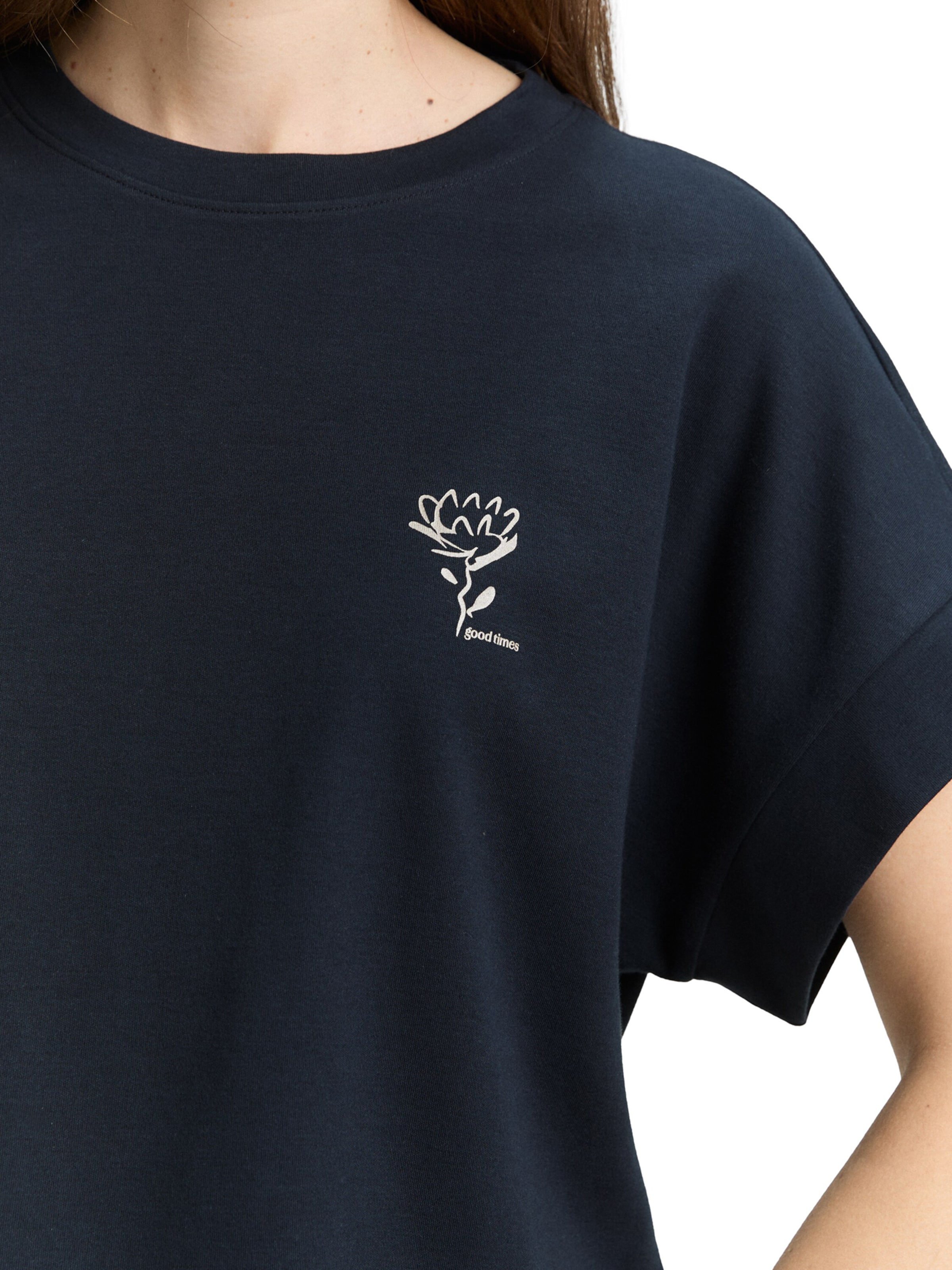 TOM TAILOR T-shirt i blå