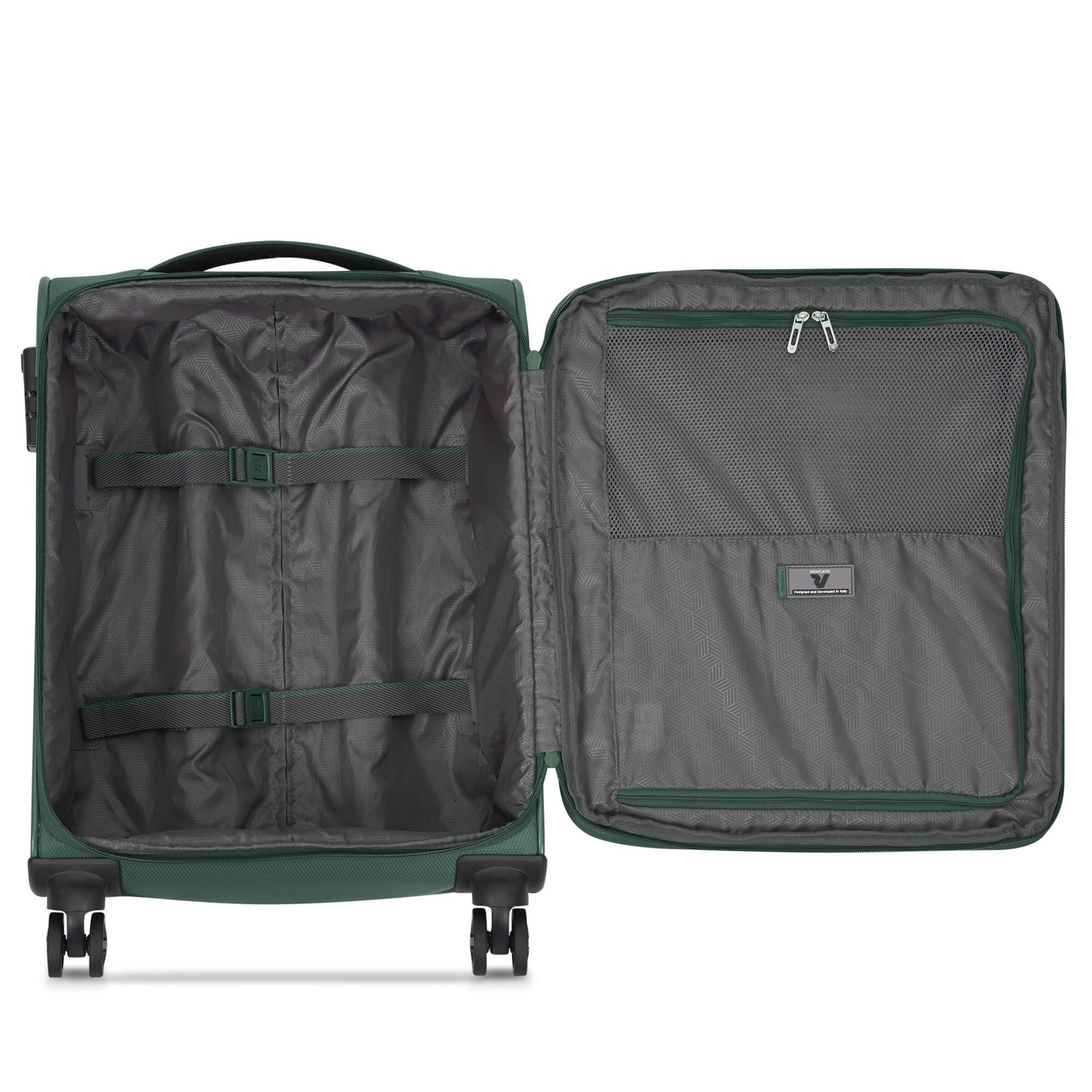 Roncato Trolley 'Jazz 4.0' in Grün