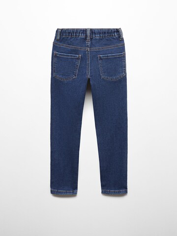 Slimfit Jeans 'Comfy' de la MANGO KIDS pe albastru