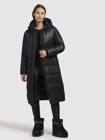 khujo - Sobretudo de inverno 'JULINA3' em preto