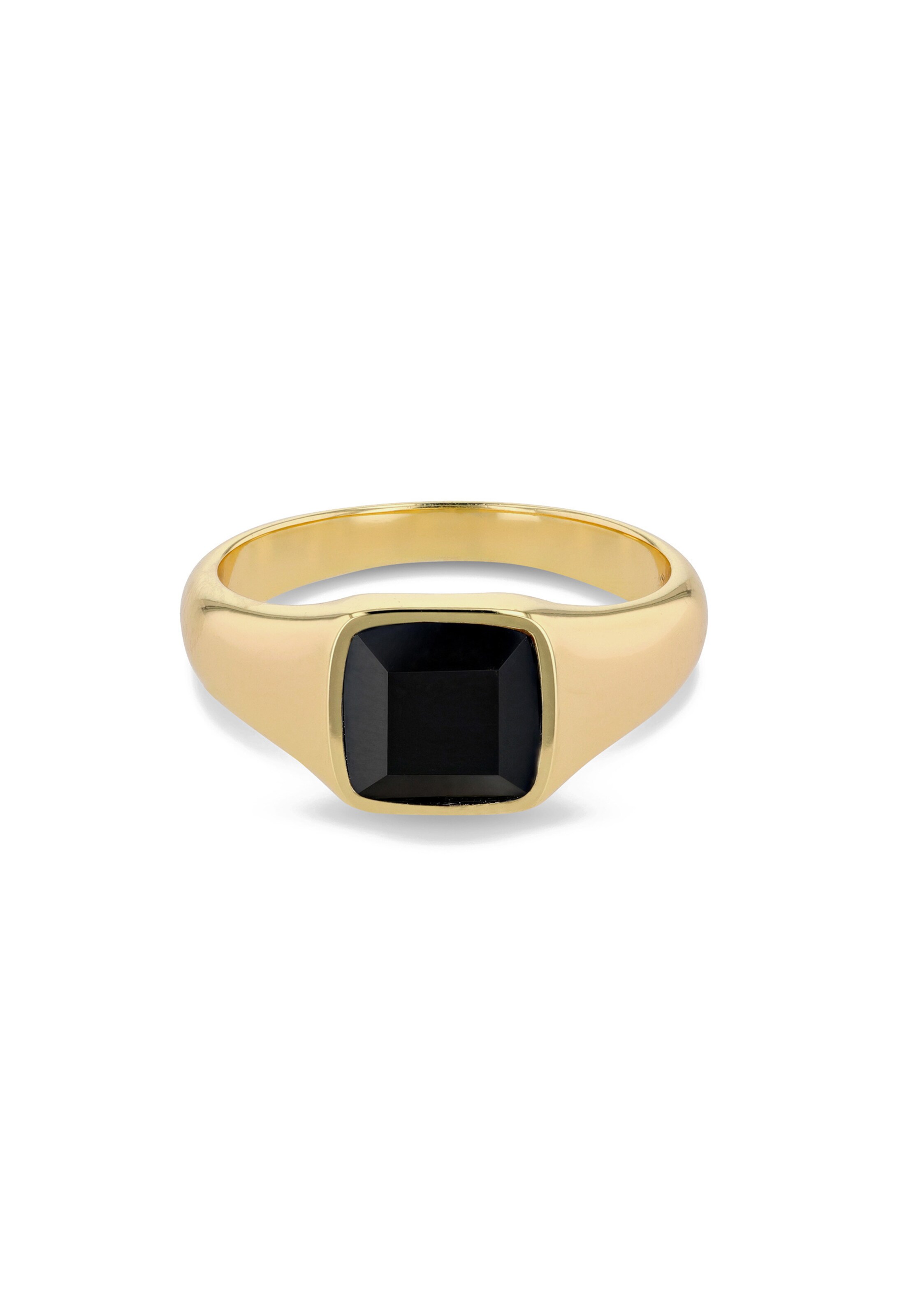 Commen Lines Ring in Goud: voorkant