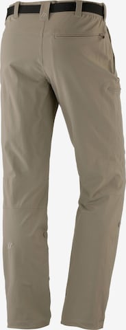 Maier Sports Skinny Outdoor Pants 'Nil' in Grey