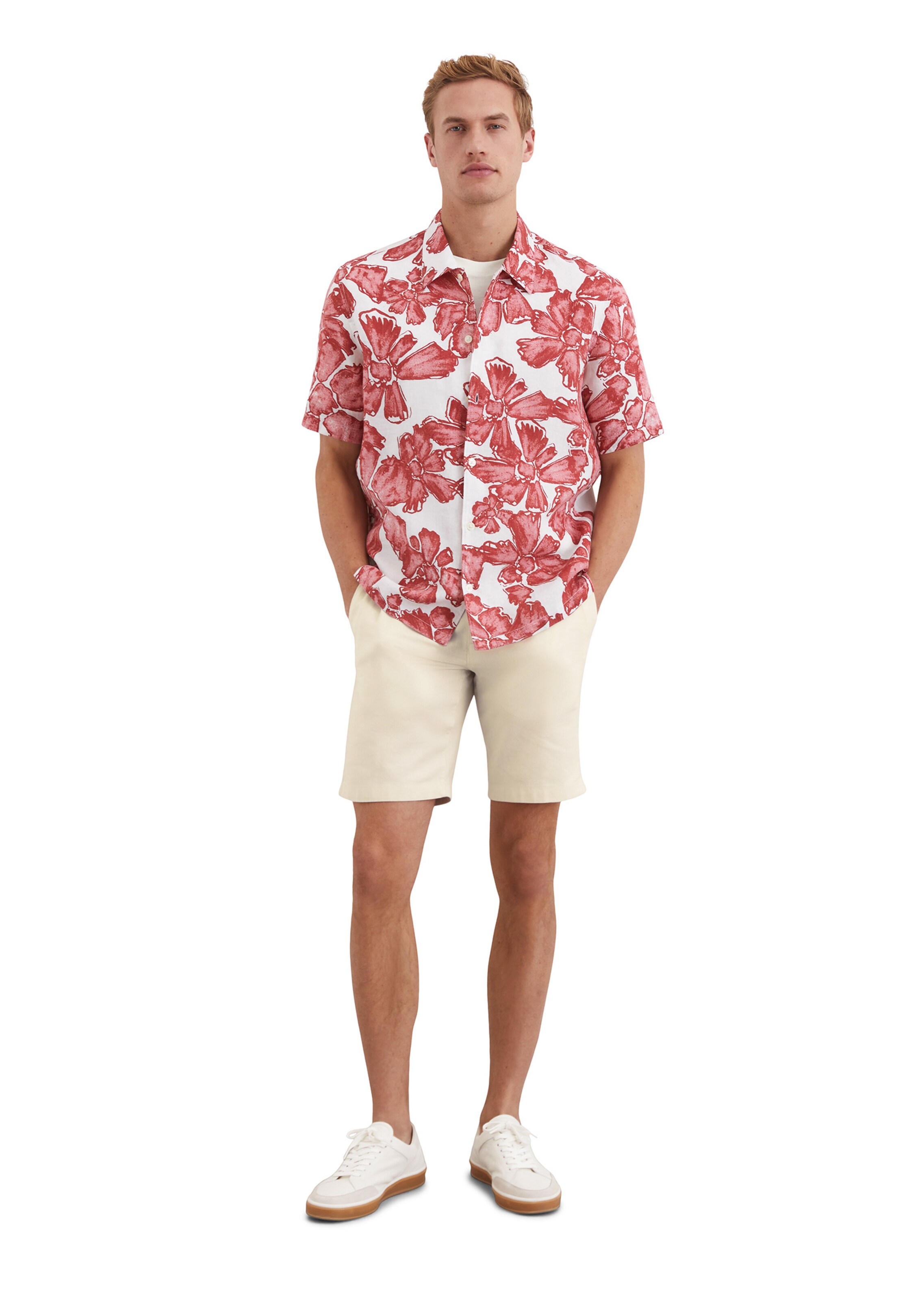 Marc O'Polo Regular Fit Hemd in Rot