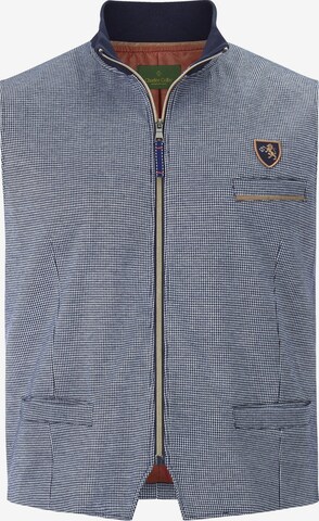 Charles Colby Bodywarmer ' Duke Maddoc ' in Blauw: voorkant