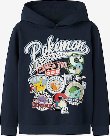 mėlyna NAME IT Megztinis be užsegimo 'NKMJIM POKEMON': priekis