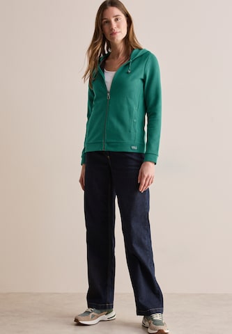 CECIL Sweatjacke in Grün
