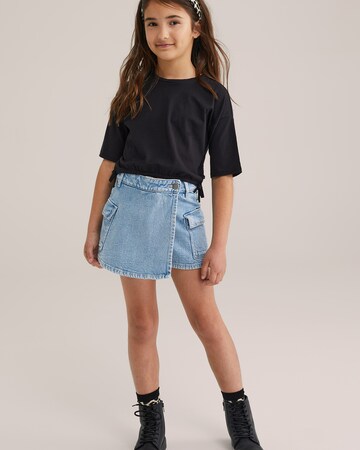 WE Fashion T-shirt i svart