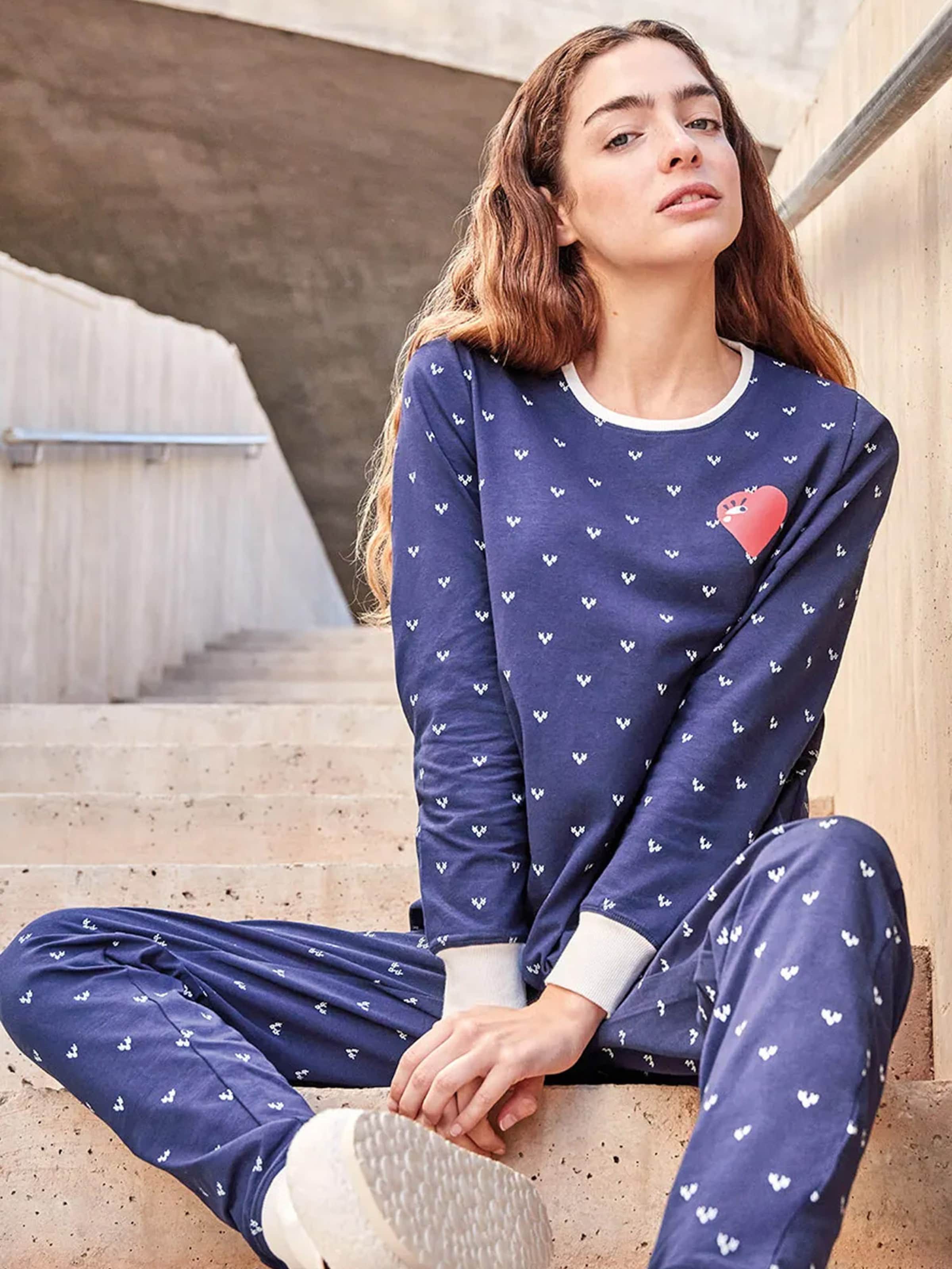 Pyjama Gisela en bleu