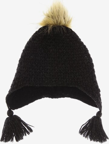 Eisglut Hat & Cap in One size in Black: front