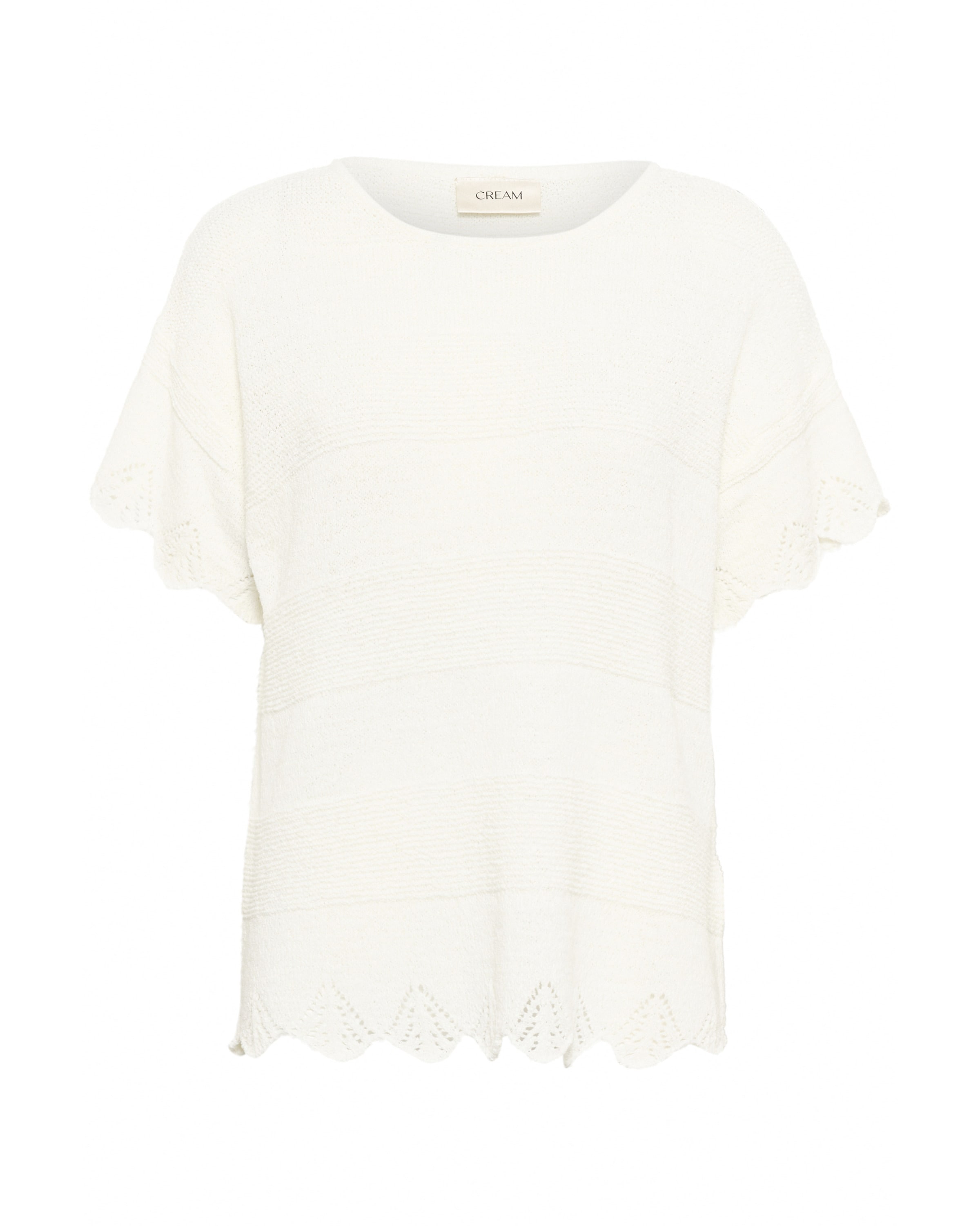 Cream Pullover 'Loraine' in Weiß: Vorderseite