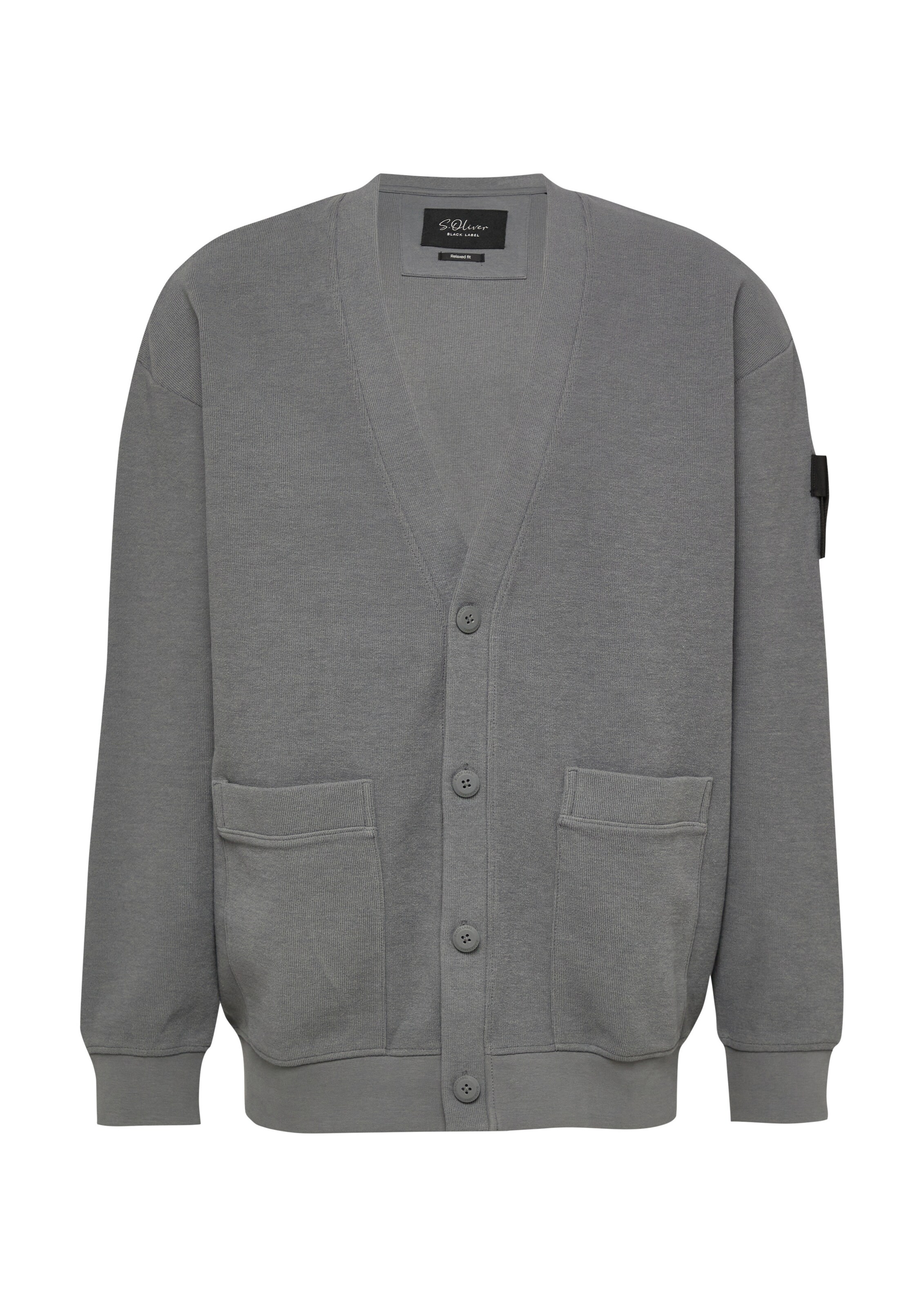 s.Oliver Sweat jacket in Grey, Item view