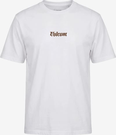 XS dydžio Marškinėliai 'Linear' iš Volcom, spalva – alyvuogių spalva / oranžinė / balta, Prekių apžvalga