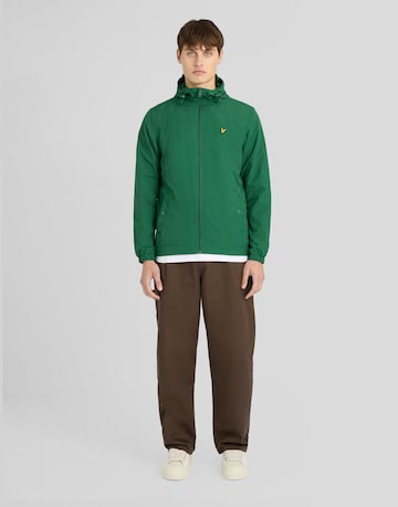 Palton de iarnă de la Lyle & Scott pe verde