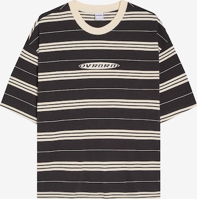 Bershka Paita värissä harmaa / valkoinen, Tuotenäkymä