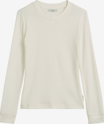 T-shirt Marc O'Polo DENIM en blanc : devant