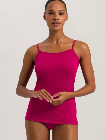 Hanro Top ' Ultralight ' in Red: front