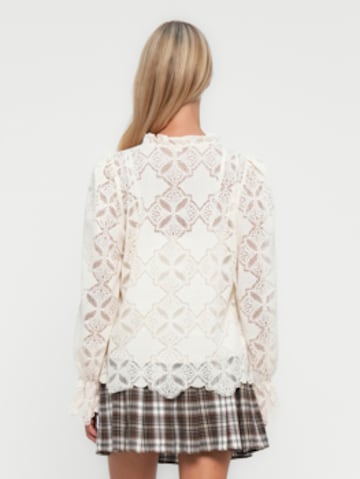 YAS Blouse 'YASSELMI' in Beige