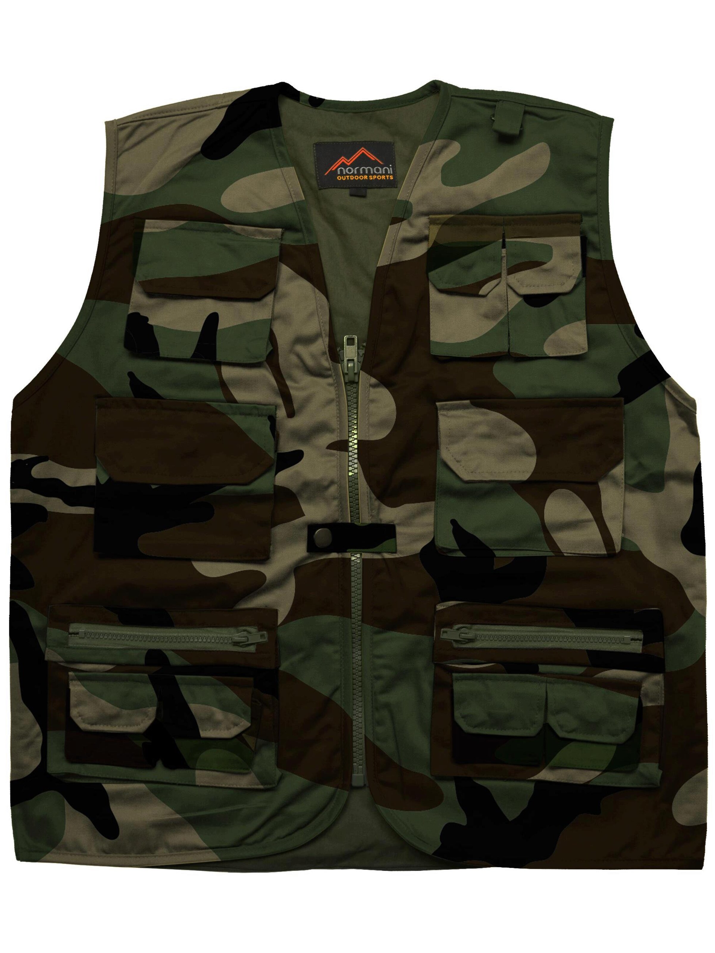 Gilet de sport 'Acacia' normani en vert : devant