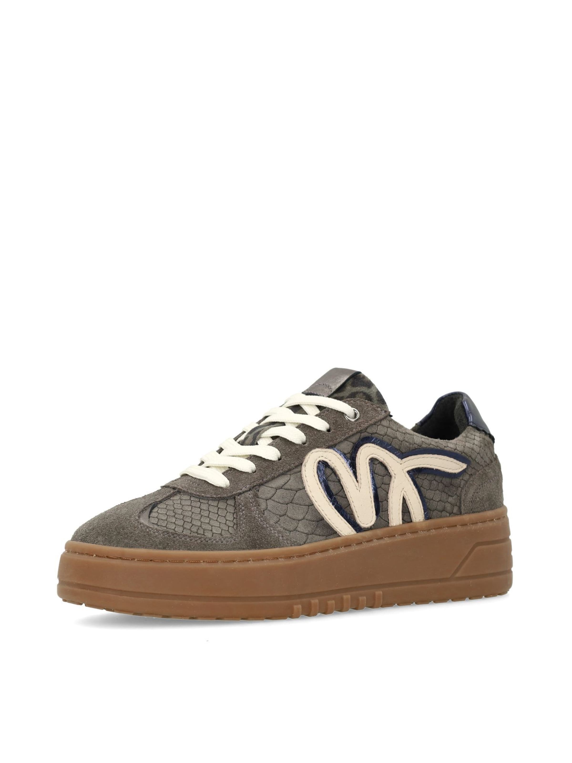 MANFIELD Sneaker in beige / grau, Produktansicht